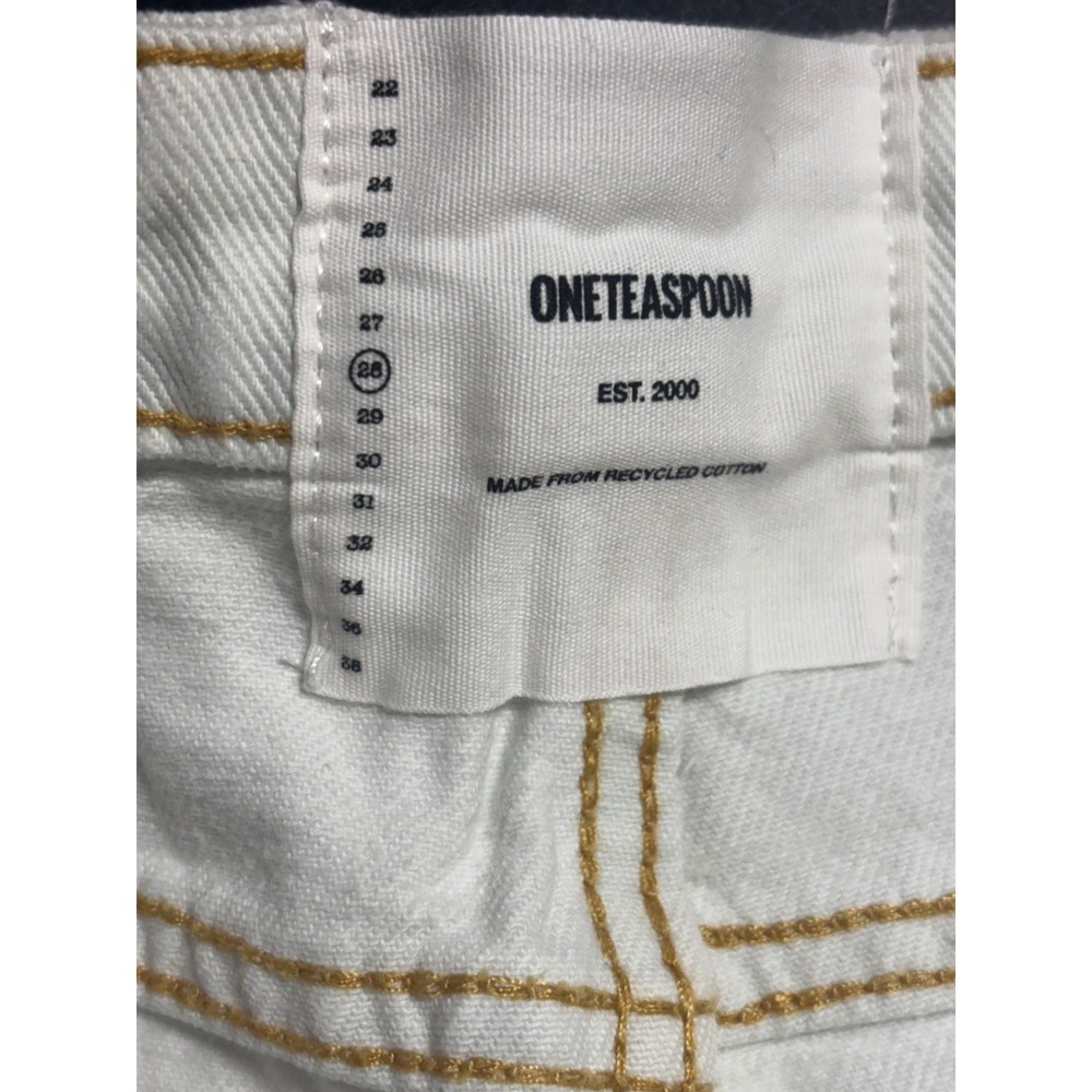 One Teaspoon NEW The One High Waist Cheeky Denim Shorts in Xanthe in Size‎ 28 - Picture 6 of 7